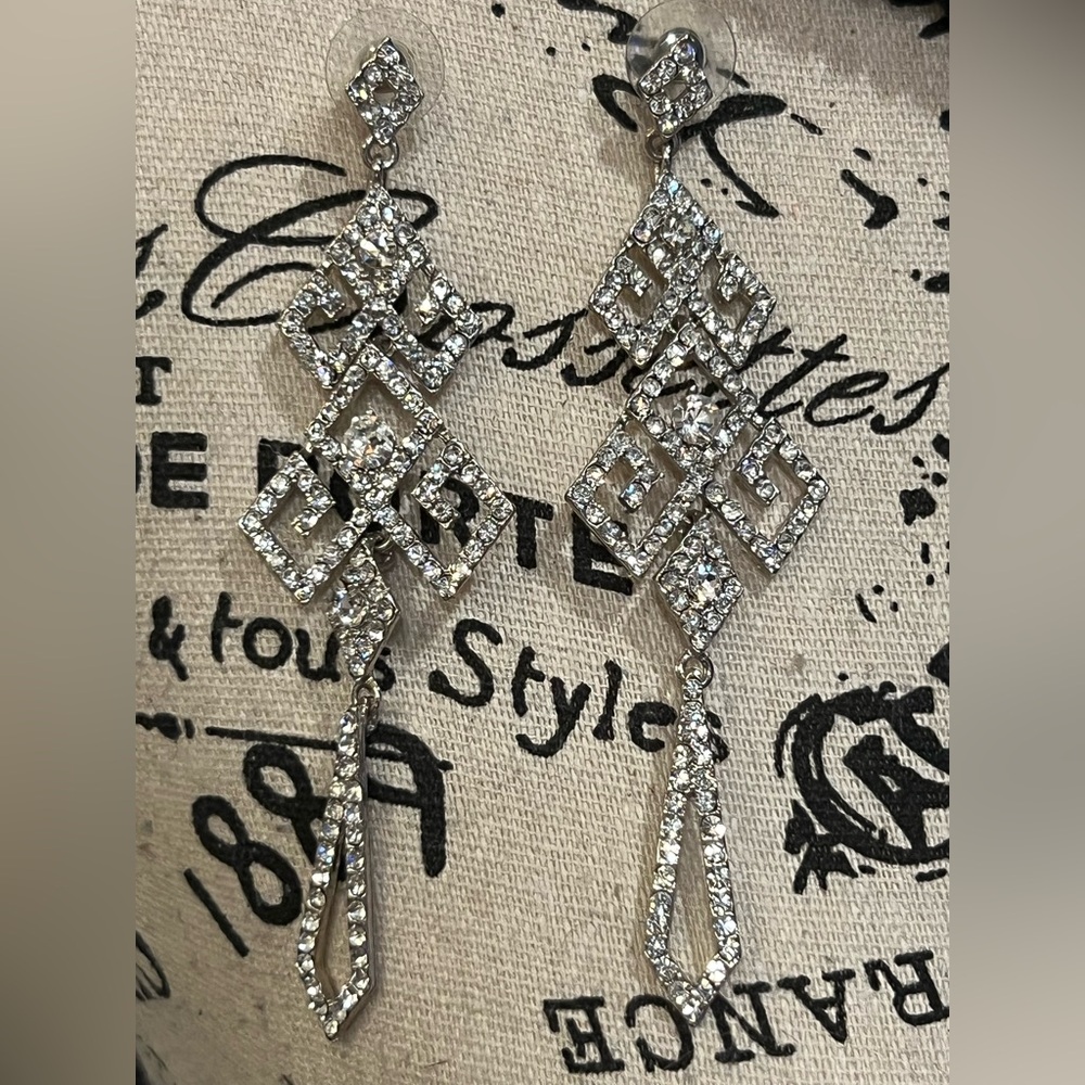 Sparkling earrings - Picture 4 of 7